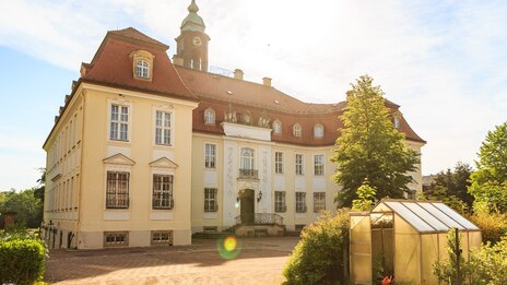 Ansicht vom Schloss Reinhardtsgrimma