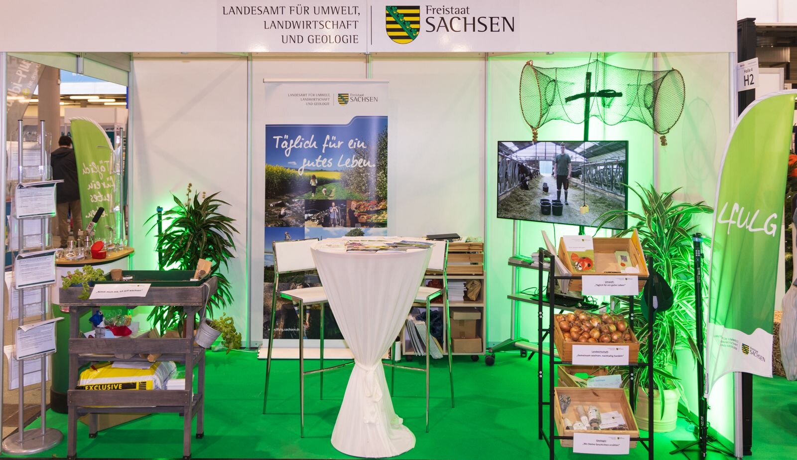 Der Messestand des LfULG auf der KarriereStart 2025