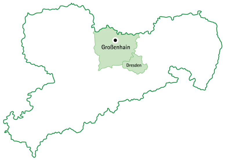 Landkreis Meißen und kreisfreie Stadt Dresden
